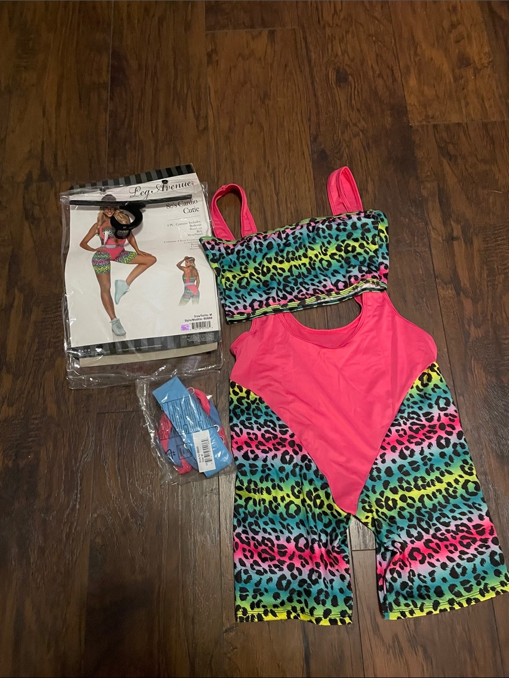 Halloween costume 80s cardio cutie! Never worn!